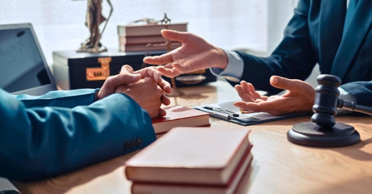 Client-attorney consultation